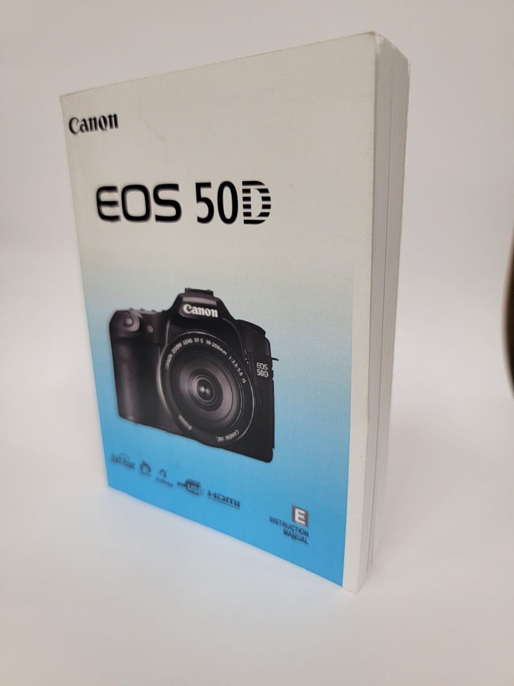Canon EOS 50D Instruction Owners Manual EOS 50D Book  NEW
