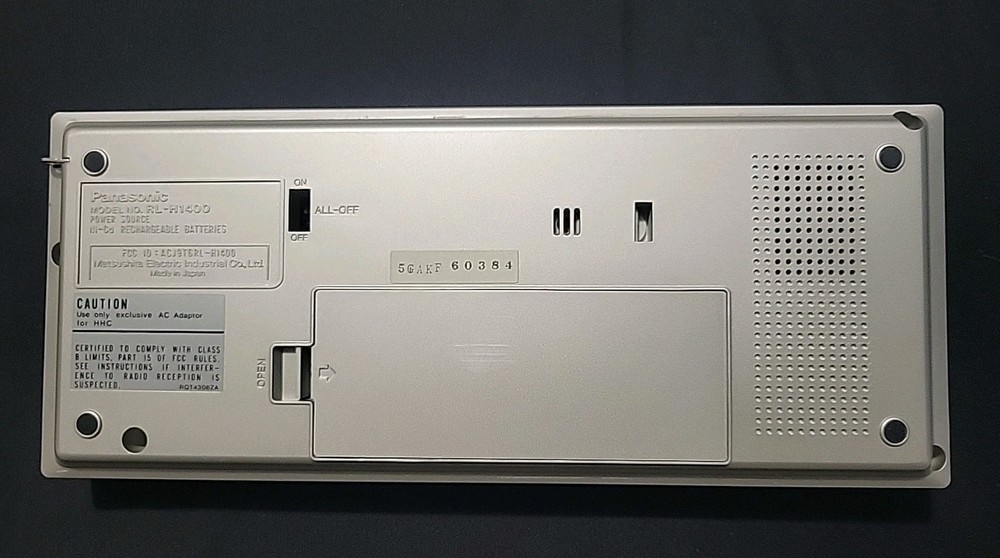 Panasonic HHC RL-H1400 Handheld Computer With Modules Printer Tested Working