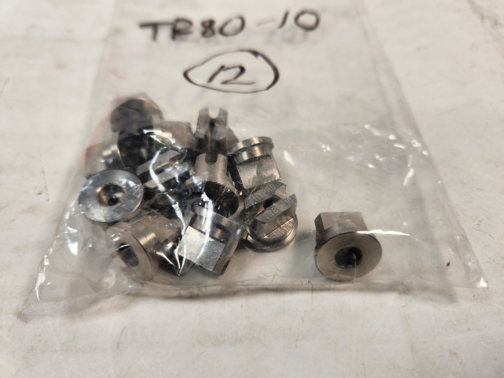 (12) Hypro TR80-10 Total Range Flat Fan Spray Nozzle Insert