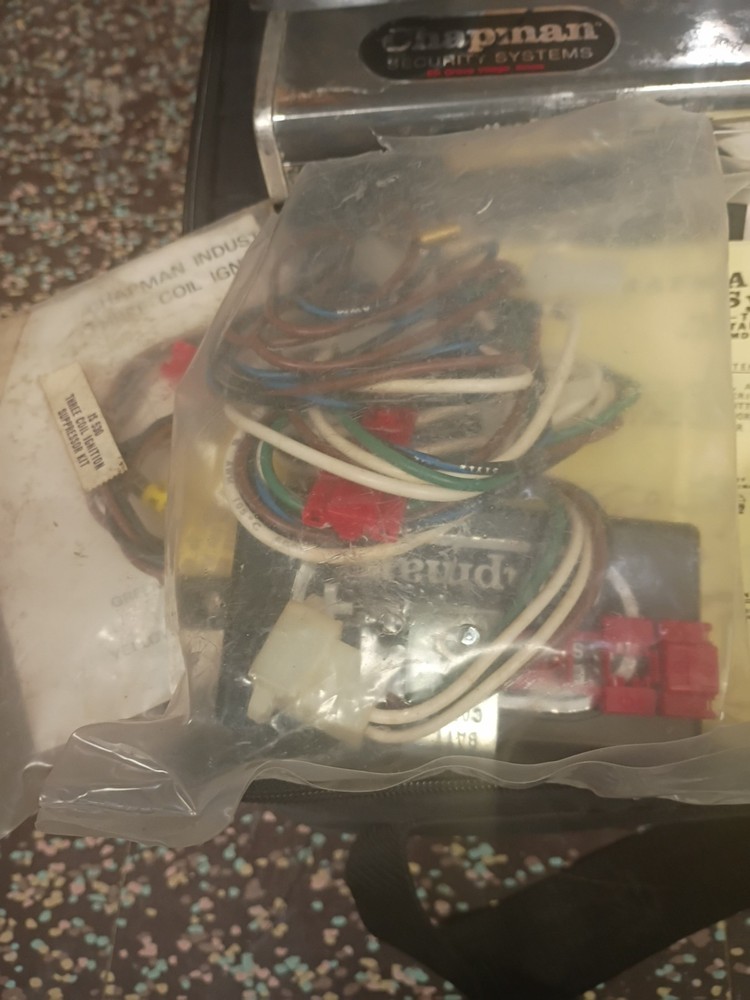 Vintage Chapman Security Alarm Nos