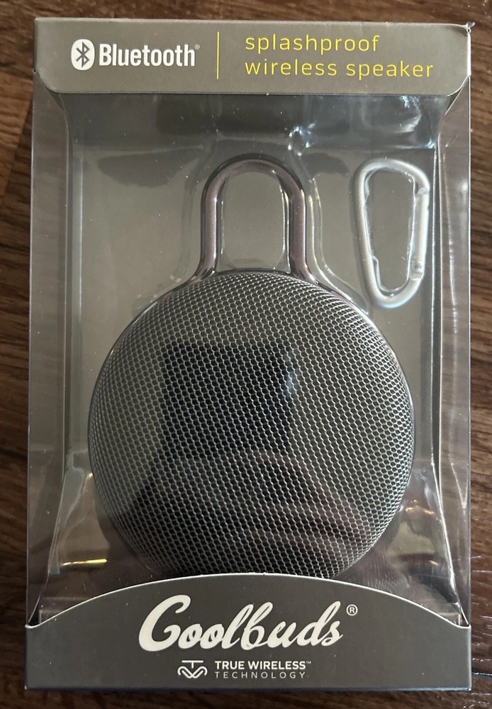 Wireless Speaker CoolBuds Bluetooth Splashproof CPSTW310-BLK New Unopened Box 📦