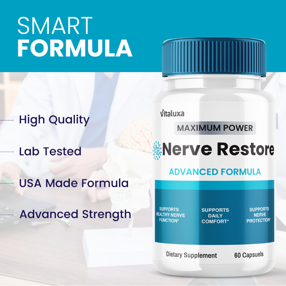 (3 Pack) Nerve Restore Capsules, Nerve Restore Advanced Formula (180 Capsules)