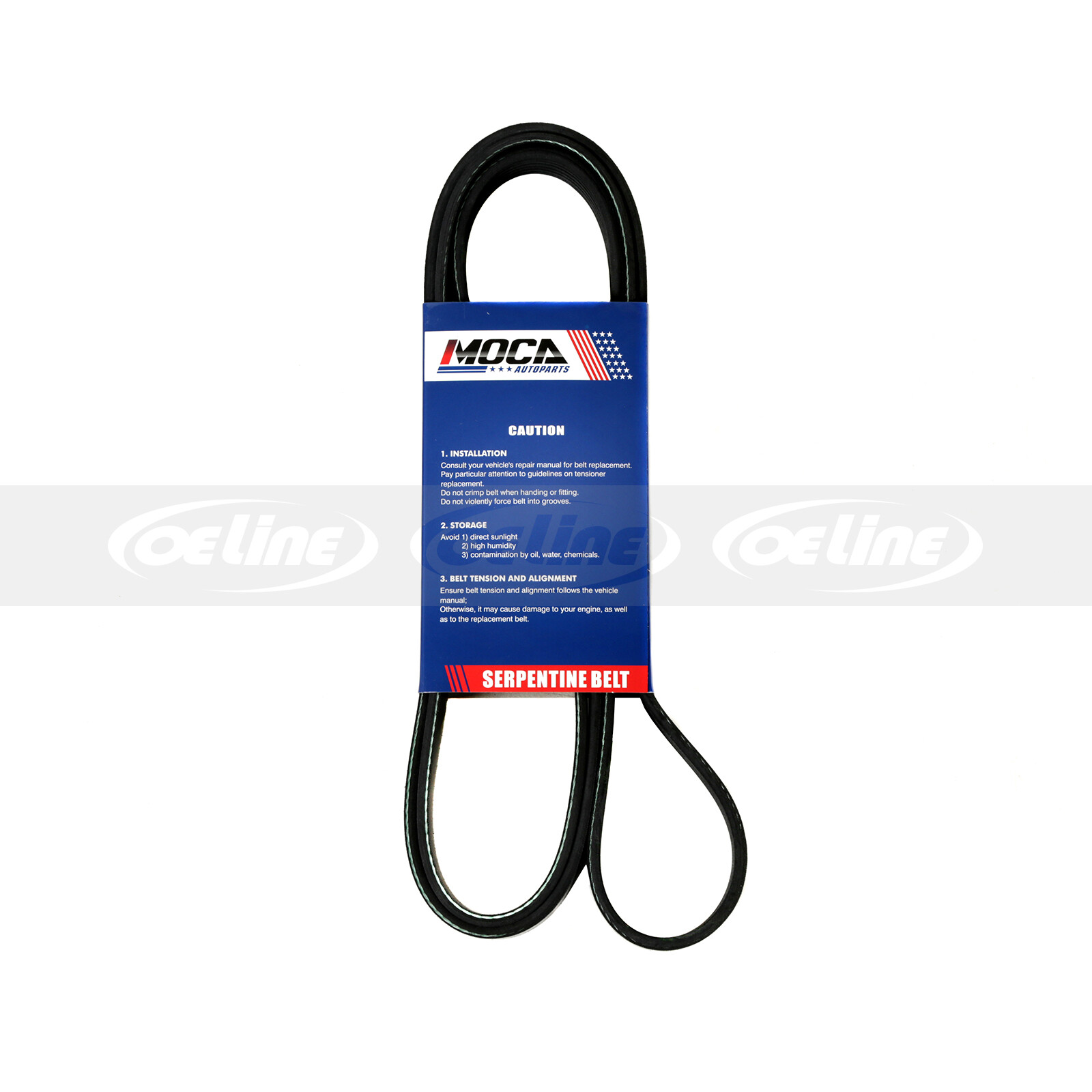 For Chevrolet GMC Audi Cadillac 4.3L 5.0L 5.7L EPDM Serpentine Belt 6PK2415