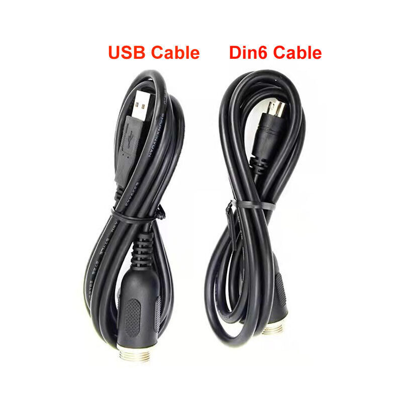 For Thrustmaster TH8A Connection Din6-USB Cable Adaptation Fit TSSH TSSH+ USA.