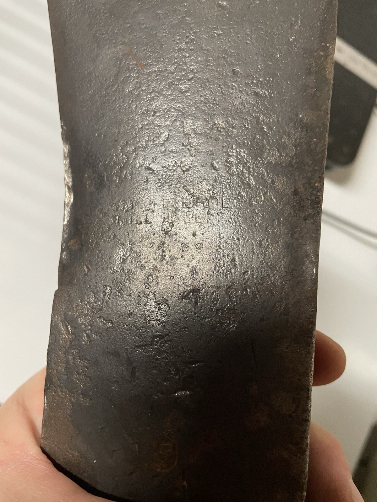 Vintage Mann Mill Hall Knot Klipper Puget Sound Axe Head 11.25 Inches 4 Lb 1 Oz