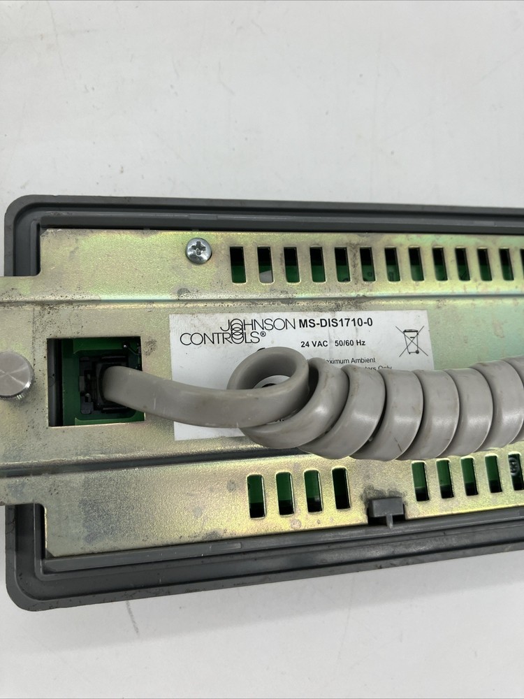 JOHNSON CONTROL MS-DIS1710-0 24VAC 50/60HZ CONTROLLER DISPLAY