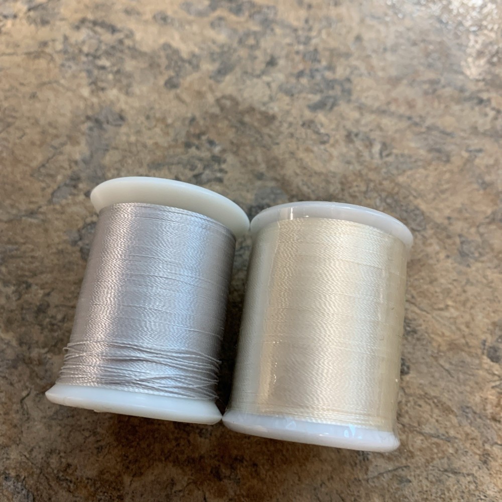 25 Spools JANOME Embroidery Threads , Used