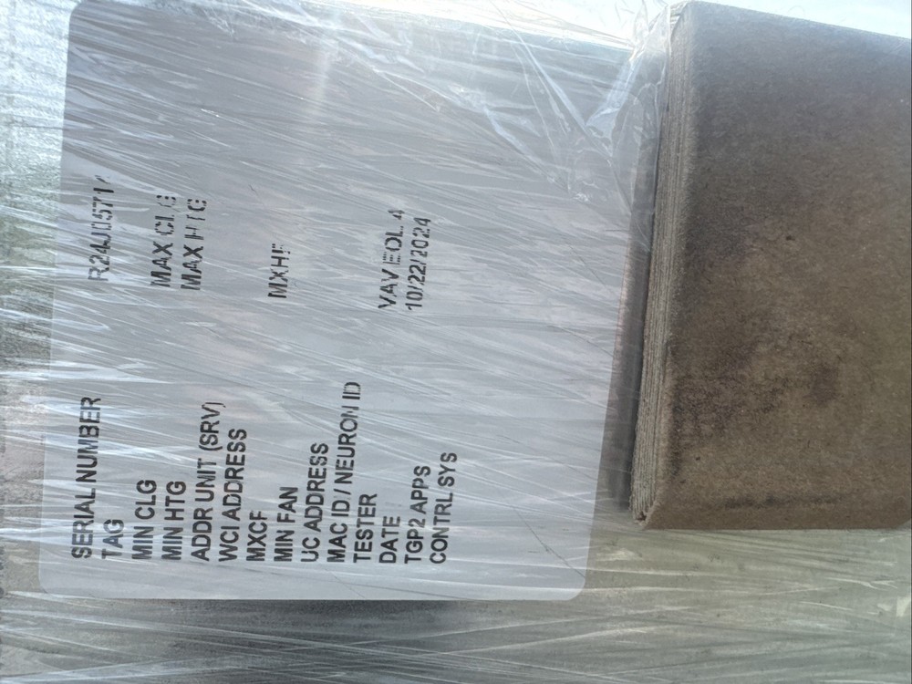 Trane Varitrane VCEF 10” Variable Volume Unit With Heat