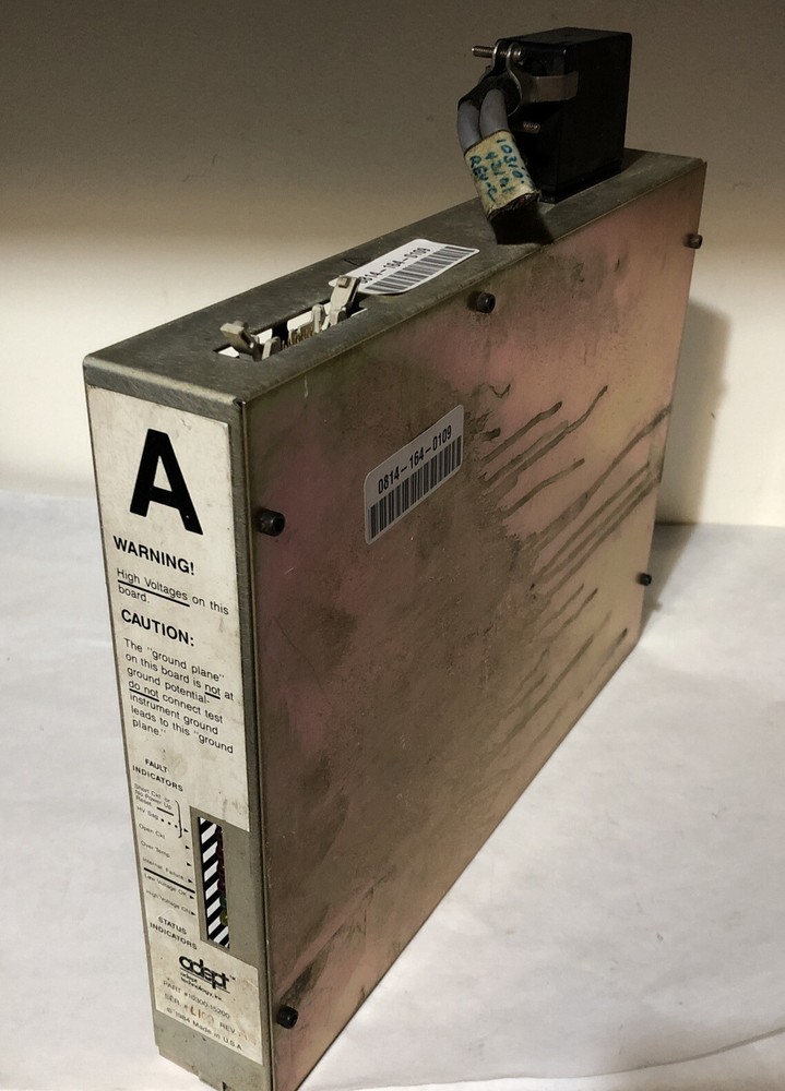 ADEPT 10300-15200 REV.AF  REV. AD SERVO AMPLIFIER CONTROL MODULE, TYPE-A,FB