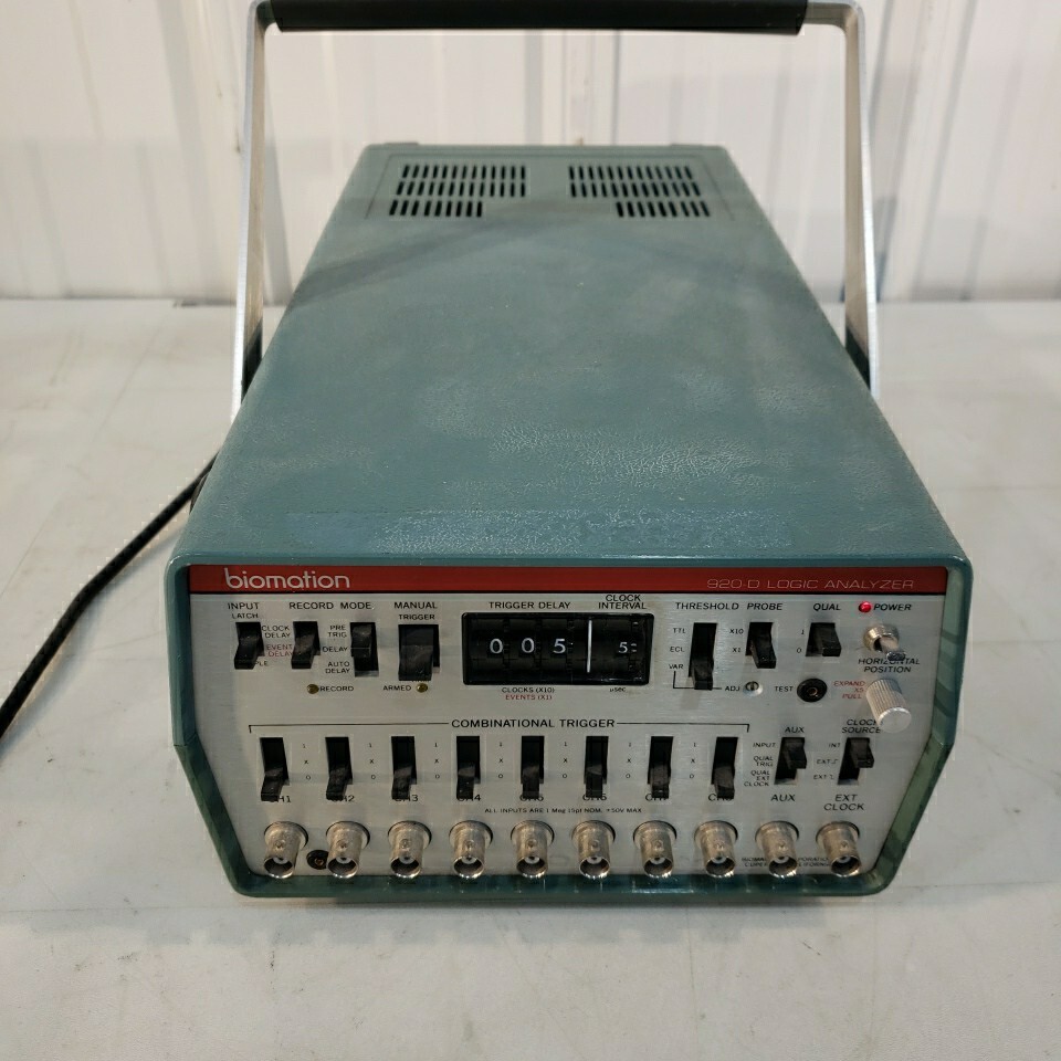 Biomation 920-D Logic Analyzer Combinational Trigger Recorder