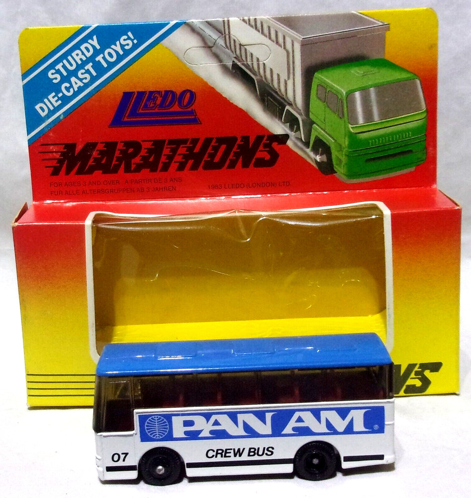 KKar LLedo - 1987 Marathons - M2 Setra Coach - White  & Blue - Pan AM