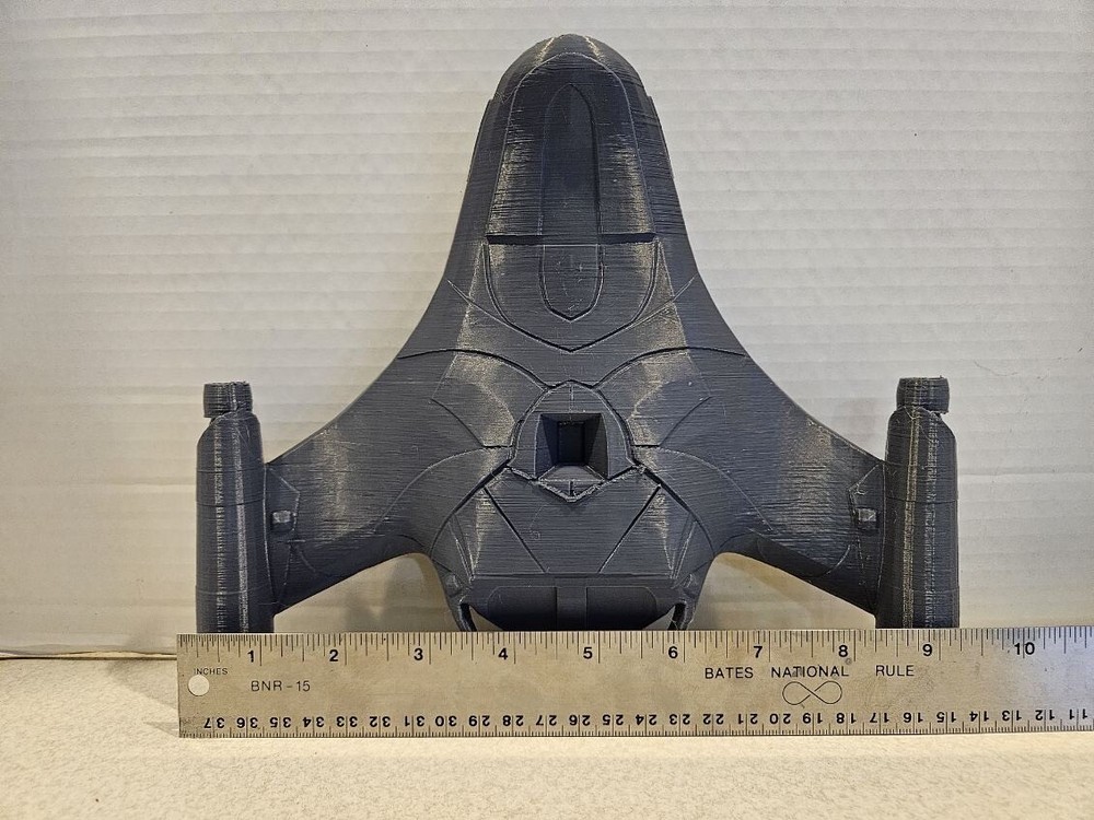 Killjoys Lucy Shape Ship 3d Printed Fully Assembled 8in