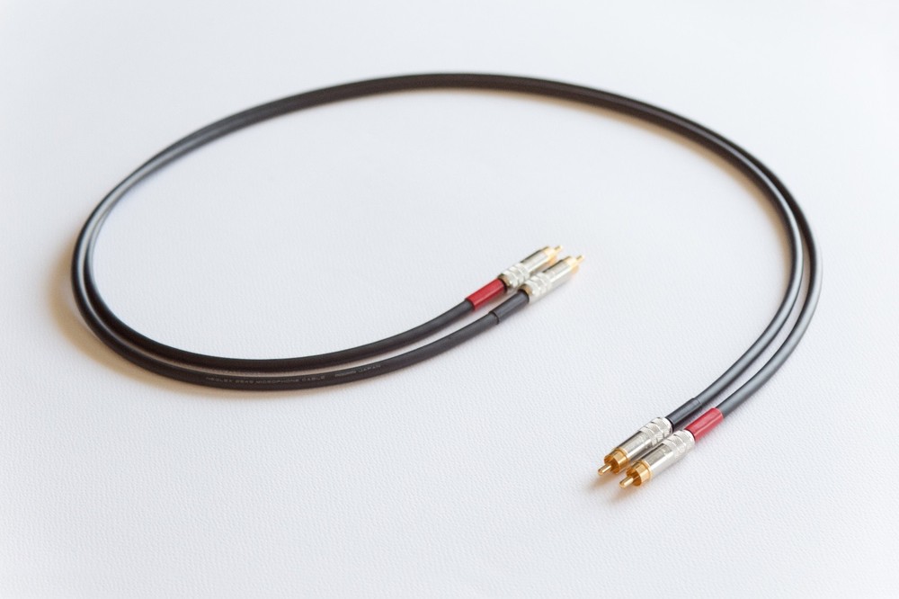 Mogami 2549 cable with Switchcraft RCA plugs, Audiophile Interconnect Cable Pair