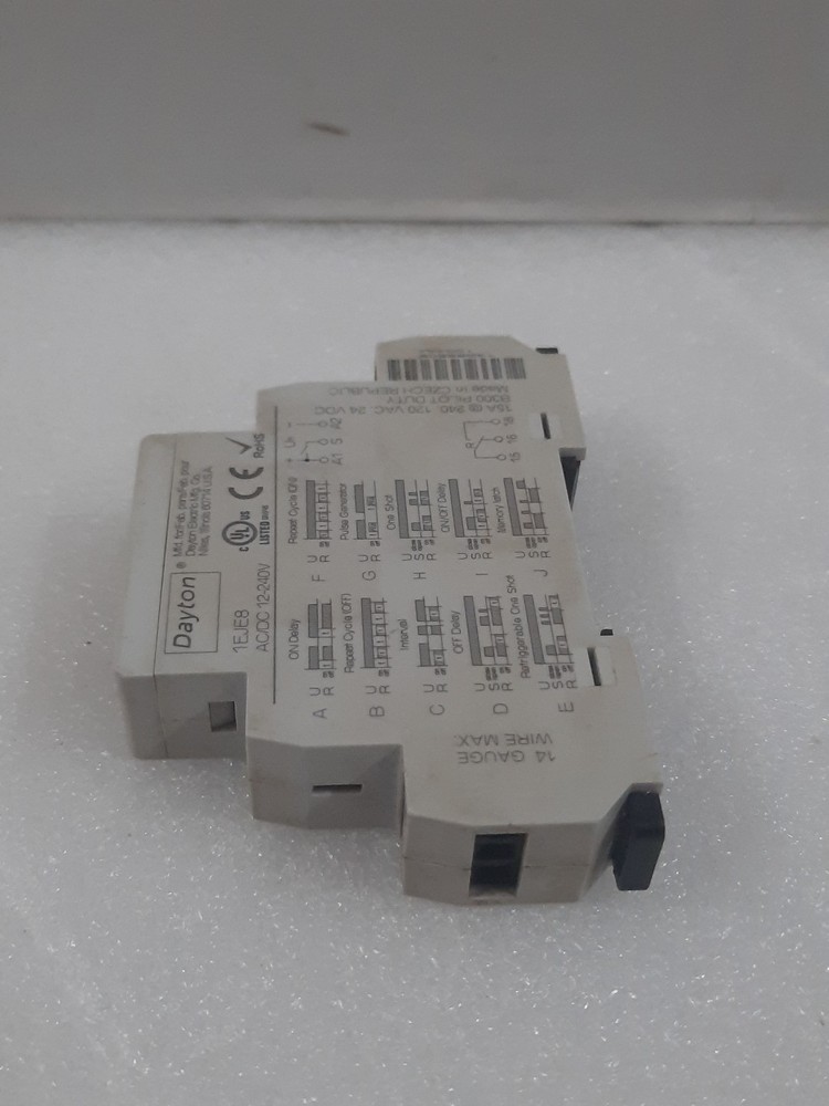 Dayton 1EJE8 Timer AC/DC 12-240V