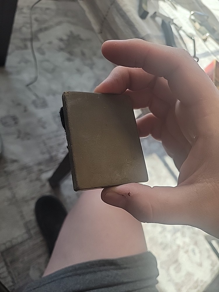 Rare Warner-Jones sharpener stropper razor blades