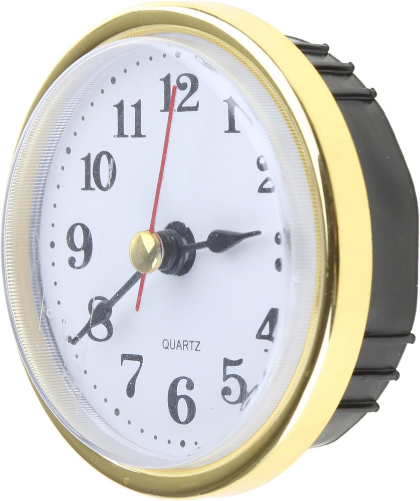 Clock Insert round Clocks Movement 2-1/2 65Mm Diameter Clock Head Arabic Numeral