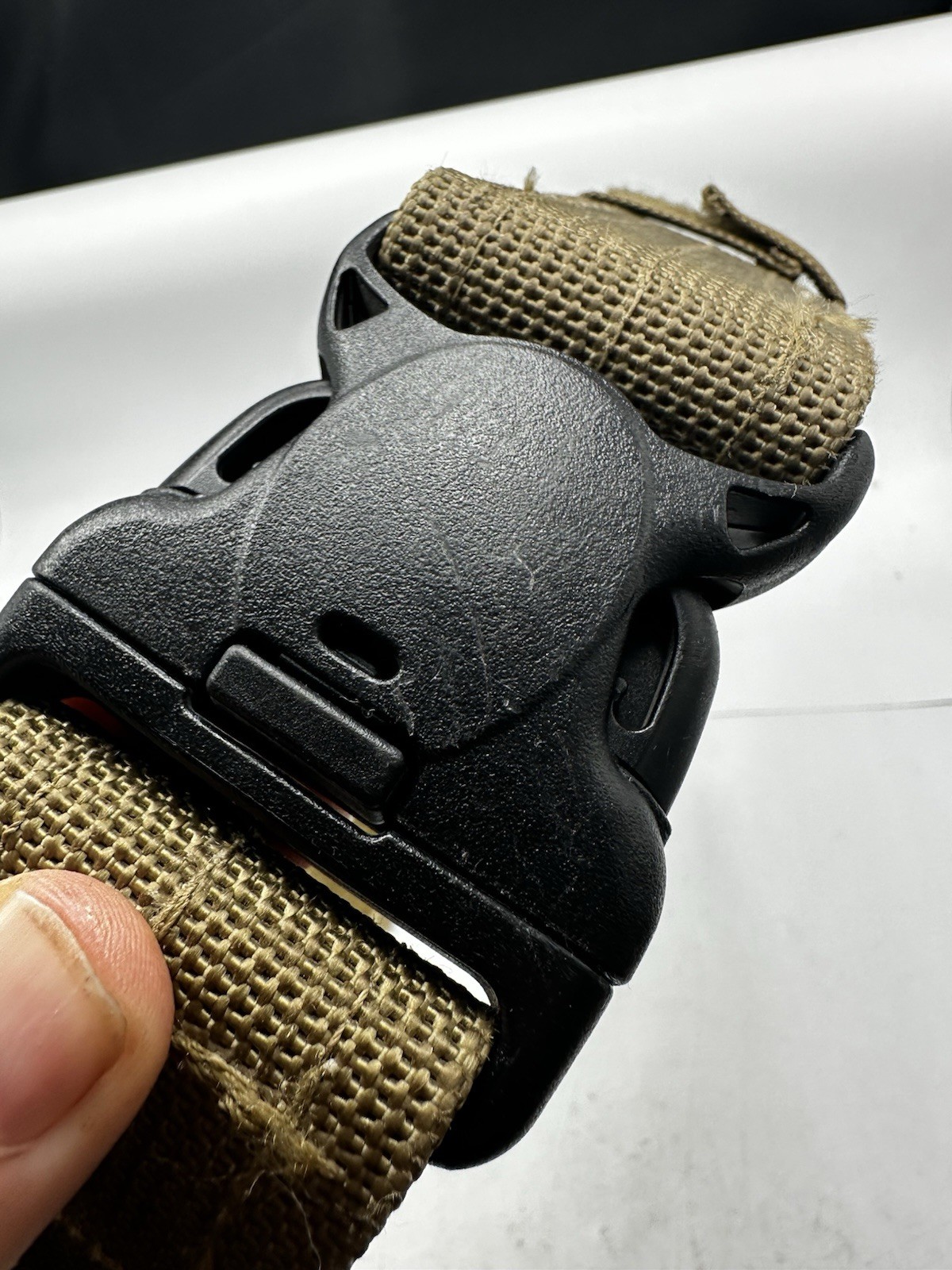 London Bridge Trading LBT-0601A-M Medium Coyote Brown Duty Belt Safety Buckle