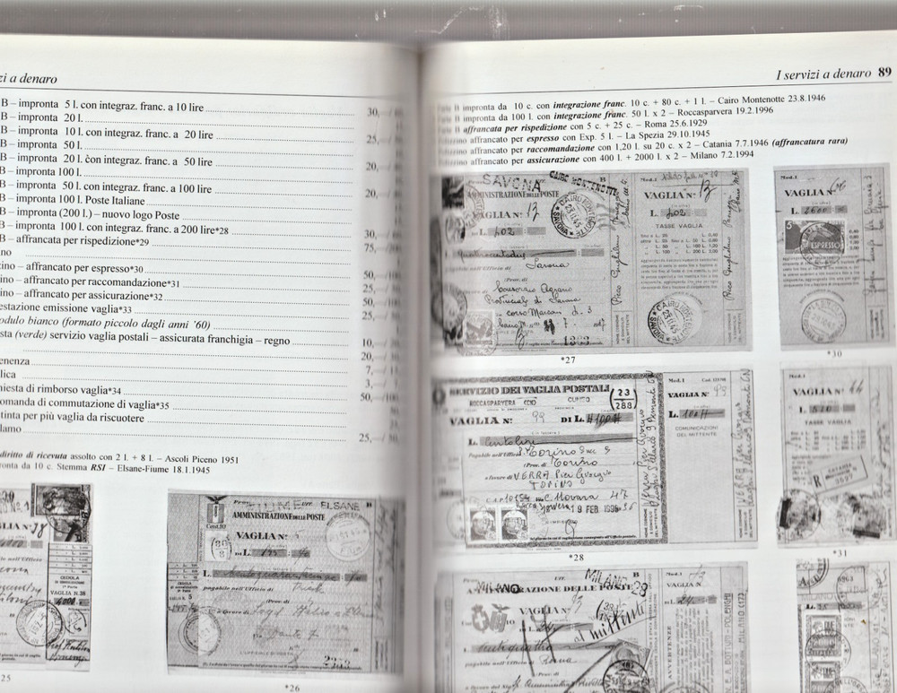 ITALY Postal History Special Catalog Unificato Storia Postale 1° Vol. 2004-06