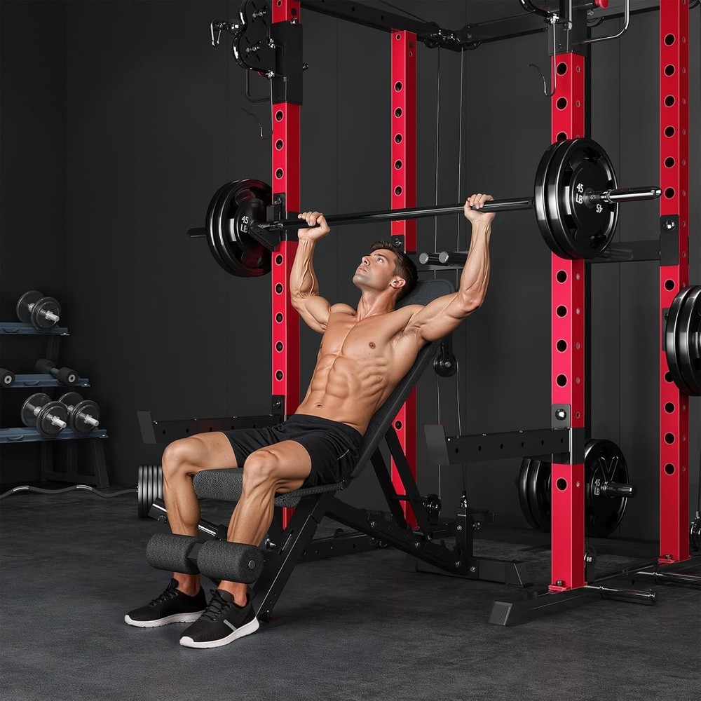 Adjustable Weight Bench, 1300Lbs Capacity Press & Strength Training Benches