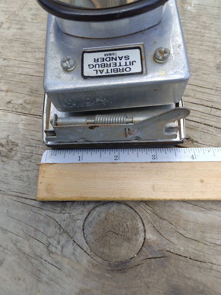 Northern Tools Jitterbug sander.