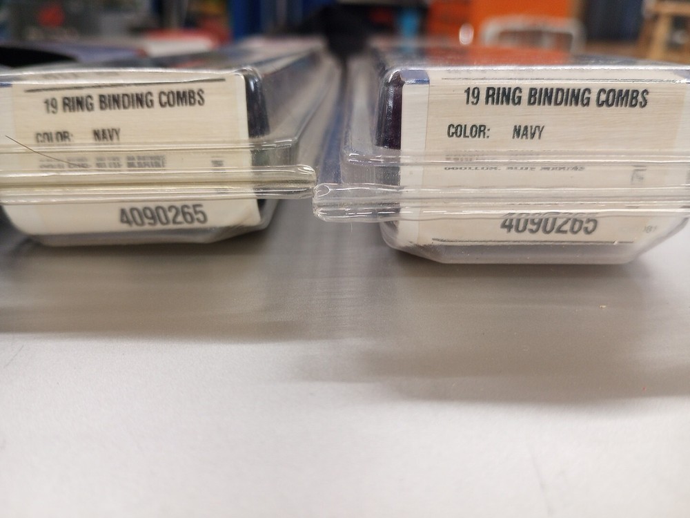 GBC Presentation Binding Combs # 4090265 75pk Navy