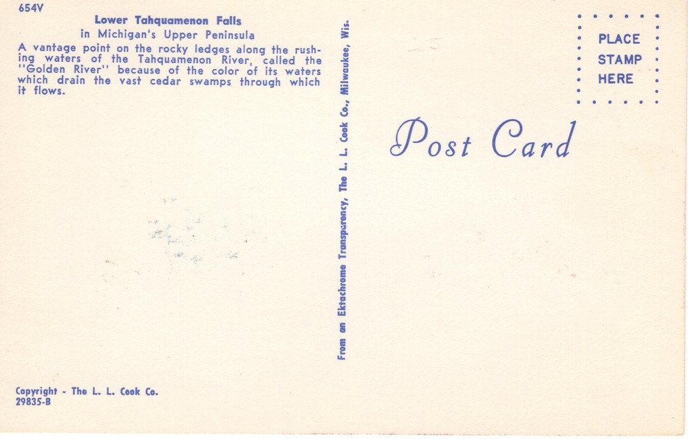 LOWER TAHQUAMENON FALLS, MICHIGAN'S UPPER PENINSULA - PC4708