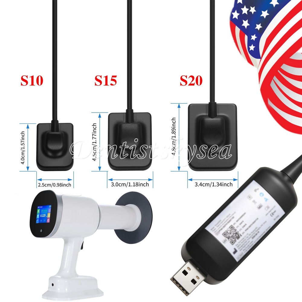 Dental X Mobile Unit System Ray Digital Machine High Frequency Shield/Sensor NEW