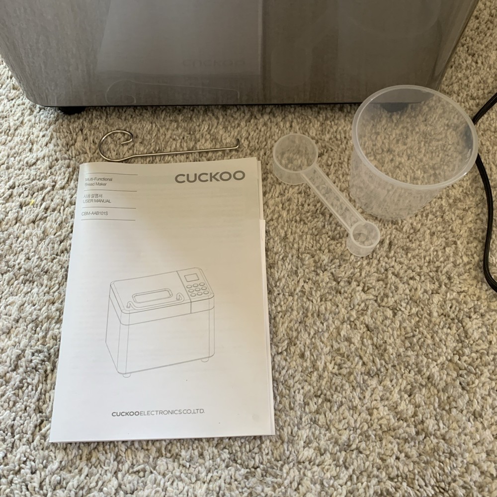 Cuckoo 2.2 lb. Multifunctional Bread Maker (CBM-AAB101S)