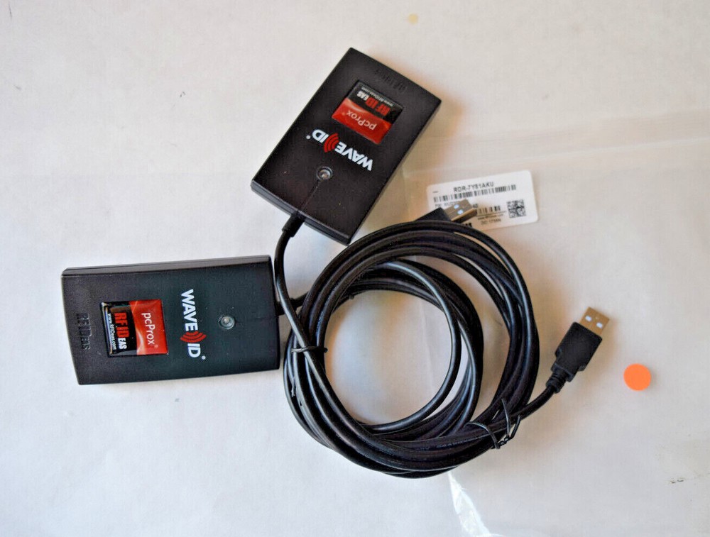 RFIDeas pcProx Enroll RDR-7Y81AKU Access Control Card Reader RF IDeas, 2ea
