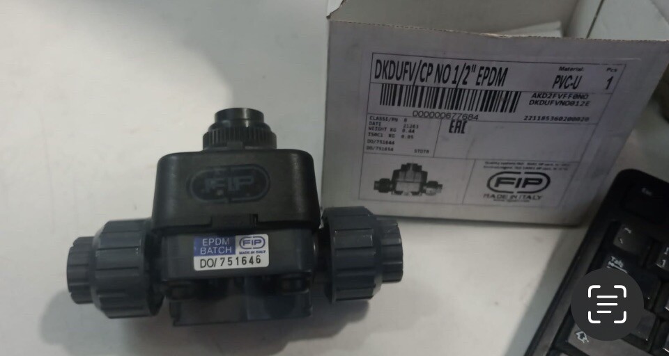 NEW DKD/CP DN 15-65.  DIRECT ACTION PNEUMATICALLY ACTUATED 2-WAY DIAPHRAGM VALVE