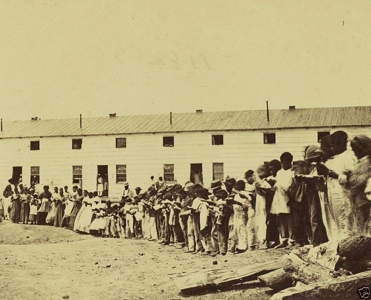 Freedman's Village Slaves Arlington Virginia New 8x10 US Civil War Photo