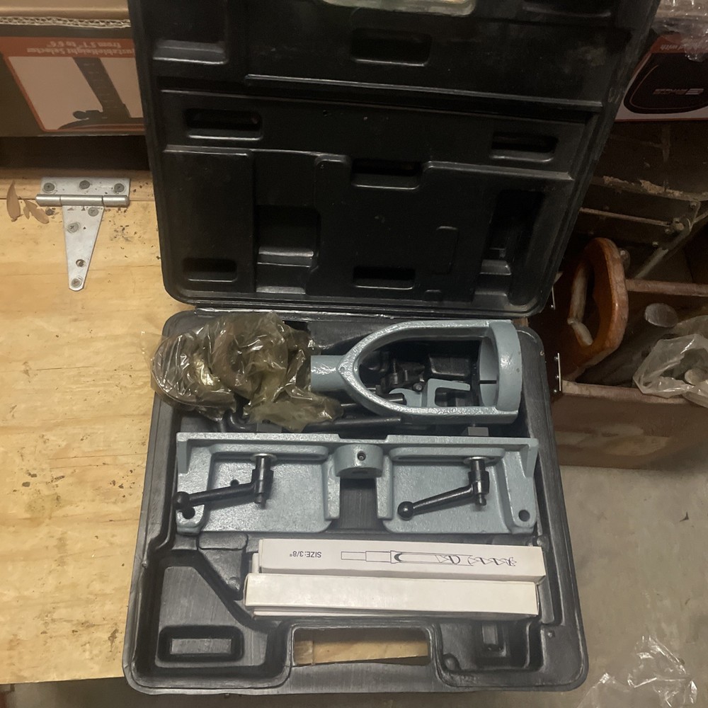 Complete Drill Press Mortising Attachment Set, 4 Model Drills Square Chisel&more