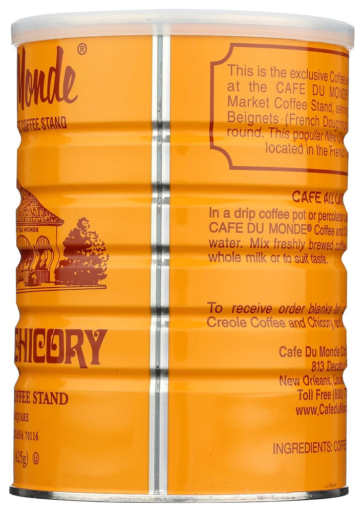 Coffee Chicory, 15 Ounce Ground
