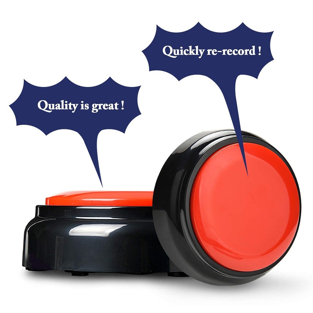 Voice Recording Button Easy Button Record 30 Seconds Talking Message Funny
