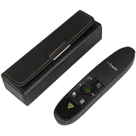 StarTech PRESREMOTEG Wireless Presentation Remote 90 ft Green Laser