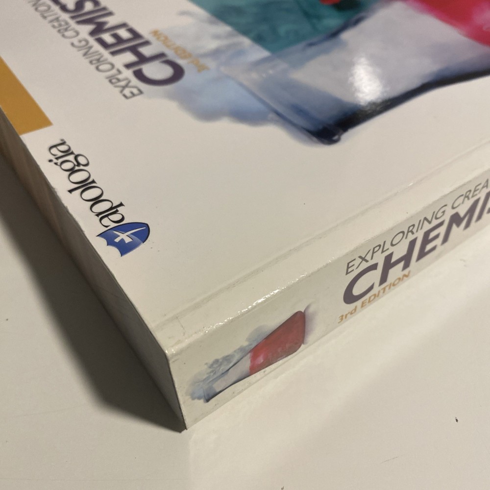 #1 Apologia Exploring Creation With Chemistry Third Edition Textbook
