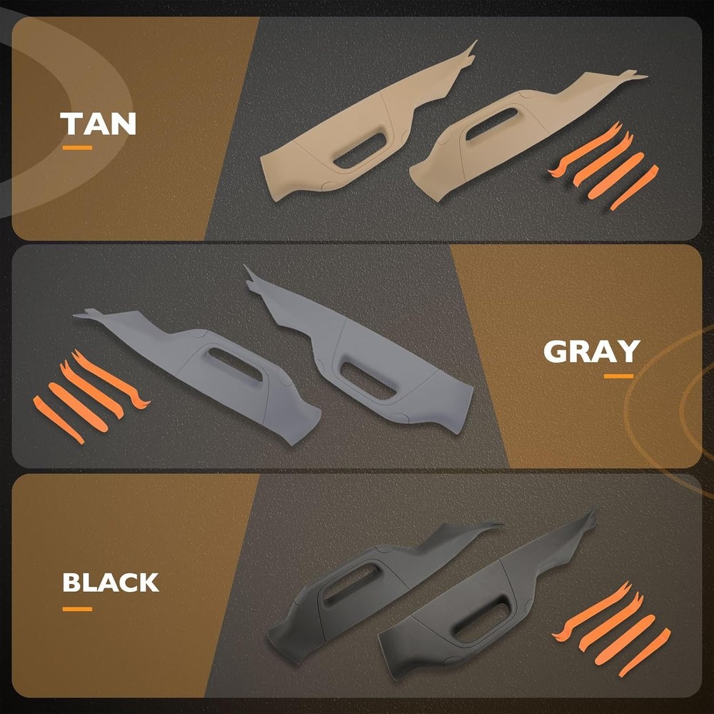 A Pillar Grab Handle Interior Left Right Driver Passenger Side, Beige