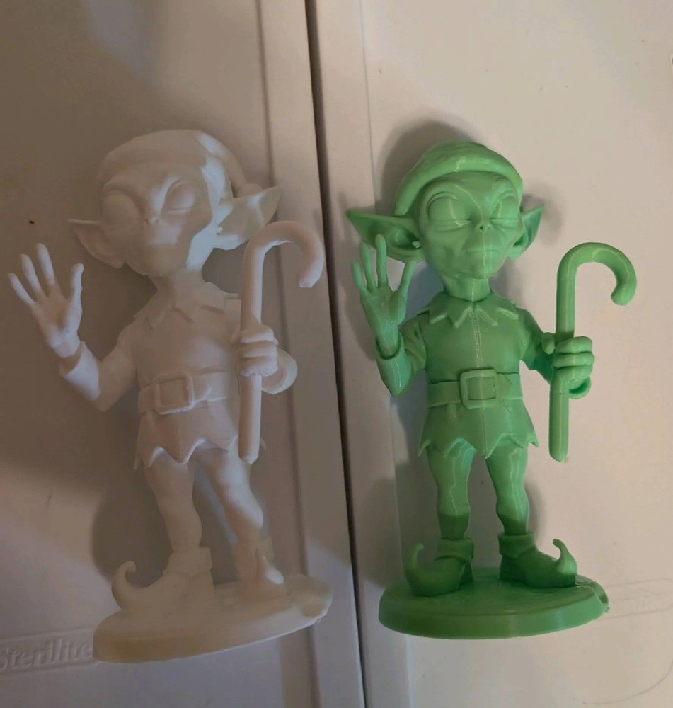 Alien Elf Figurine