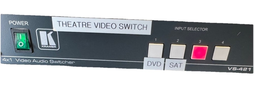 Kramer VS-421 4x1 Video Audio Switcher