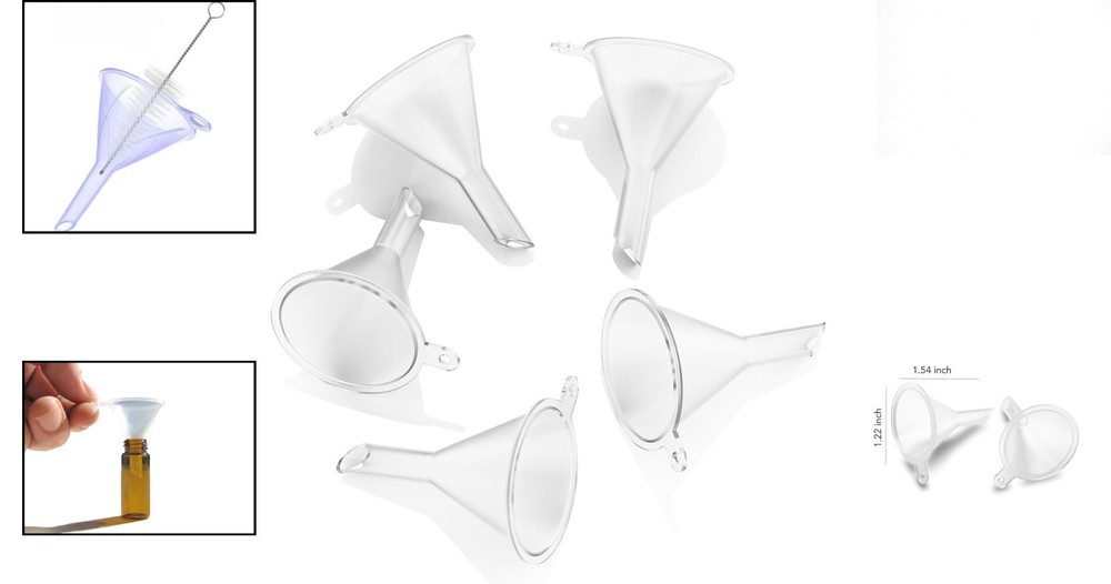 Multi-Use Mini Funnel Set - Essential for Cooking, Crafts & DIY Projects