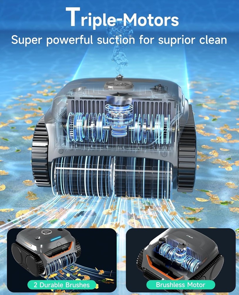 WYBOT C2 Cordless Robotic Pool Cleaner