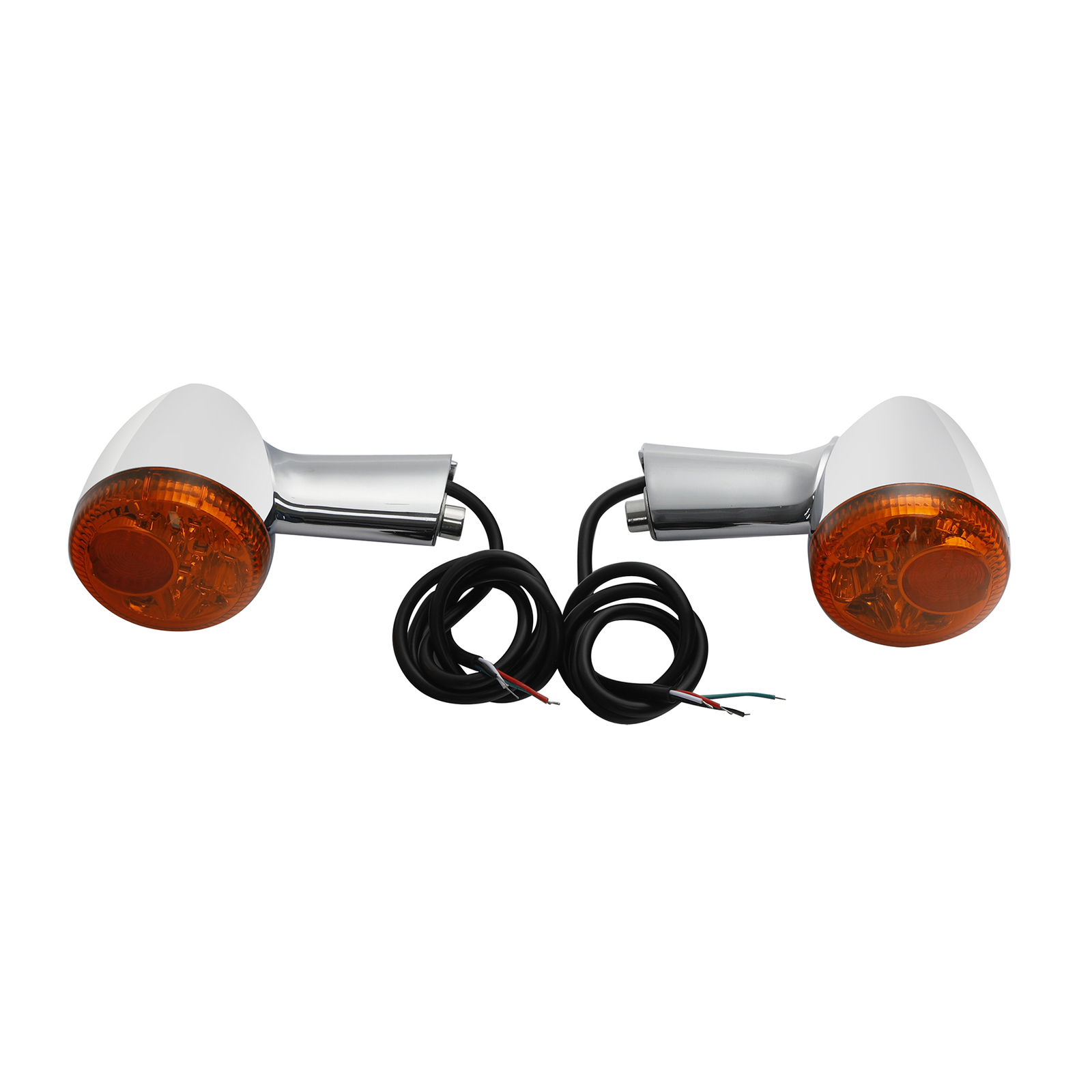 Amber Rear Turn Signals LED Light Fit For Harley Sportster XL 883 XL1200 92-22