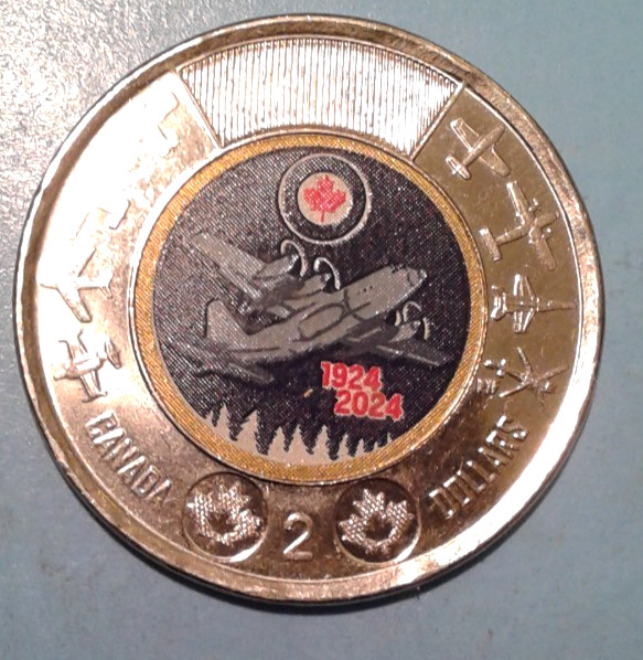 Canada 2 Dollars coin 2024.