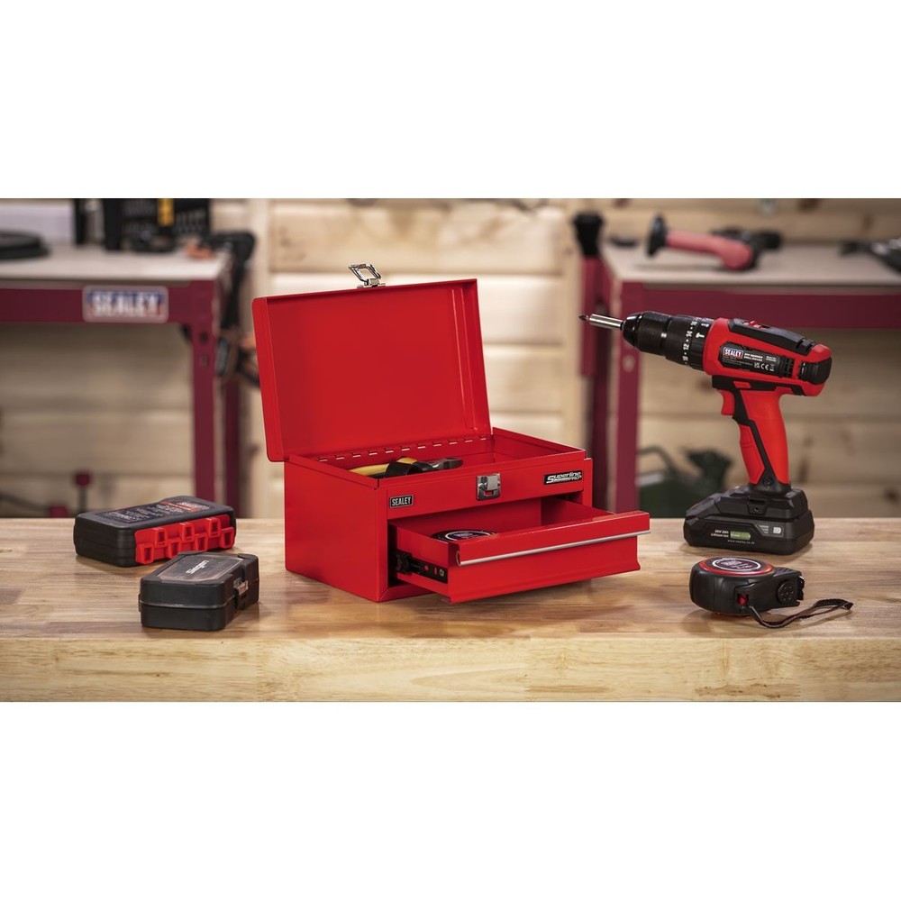 Sealey APMTB1 1 Drawer Mini Toolbox Red