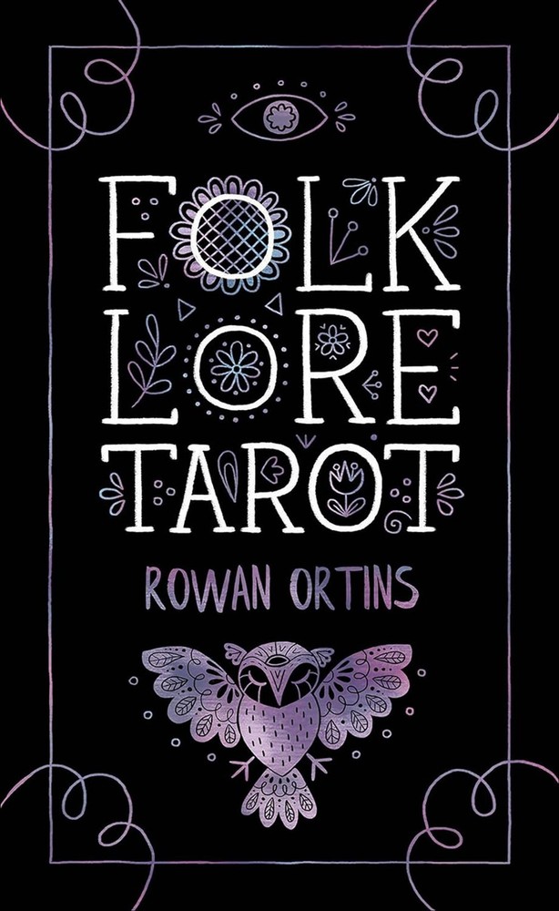 FOLKLORE TAROT CARDS DECK & GUIDEBOOK ROWAN ORTINS US GAMES SYSTEMS NEW