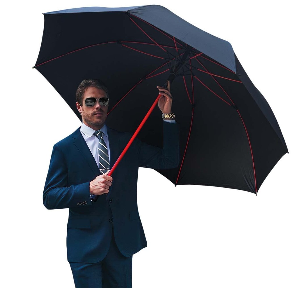 Lynkaye Golf Umbrella 80 Inch Extra Large Oversize, Automatic large, black