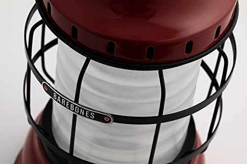 Barebones Forest Lantern – Vintage Rechargeable LED Lantern with Adjustable Red