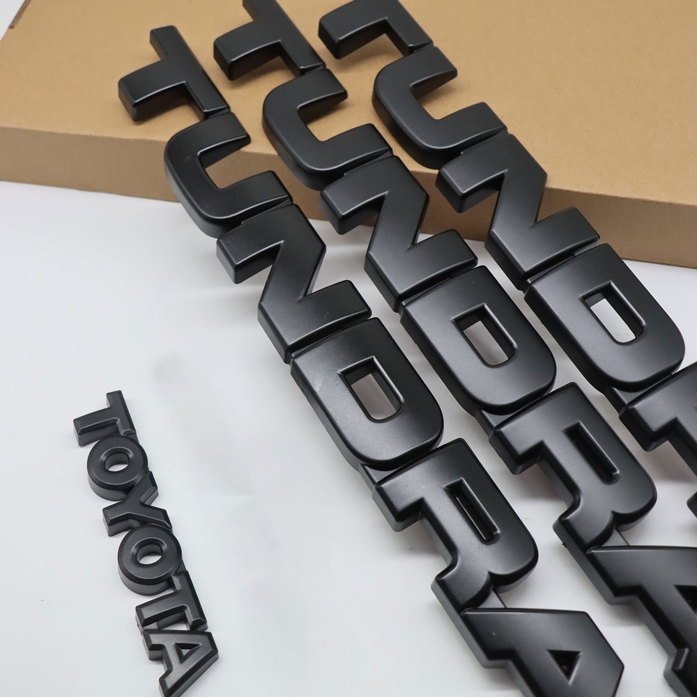 Blackout Emblem Overlay Kit For Tundra Limited 2007-2013 Anti-scratch Nameplate