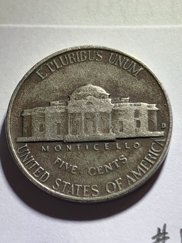 1940 5C Jefferson Nickel (#1009)