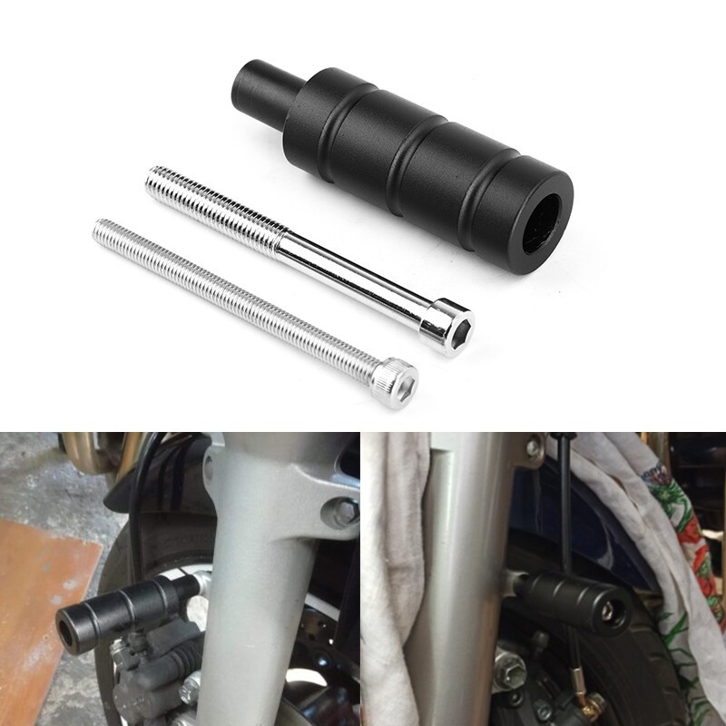 Black M8 M6 Motorcycle Headlight Fog Light Mount Bracket Extender Support Bar E